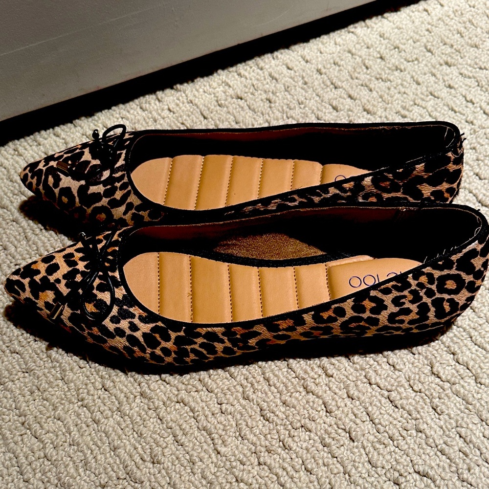 Leopard Print Ballet Flats